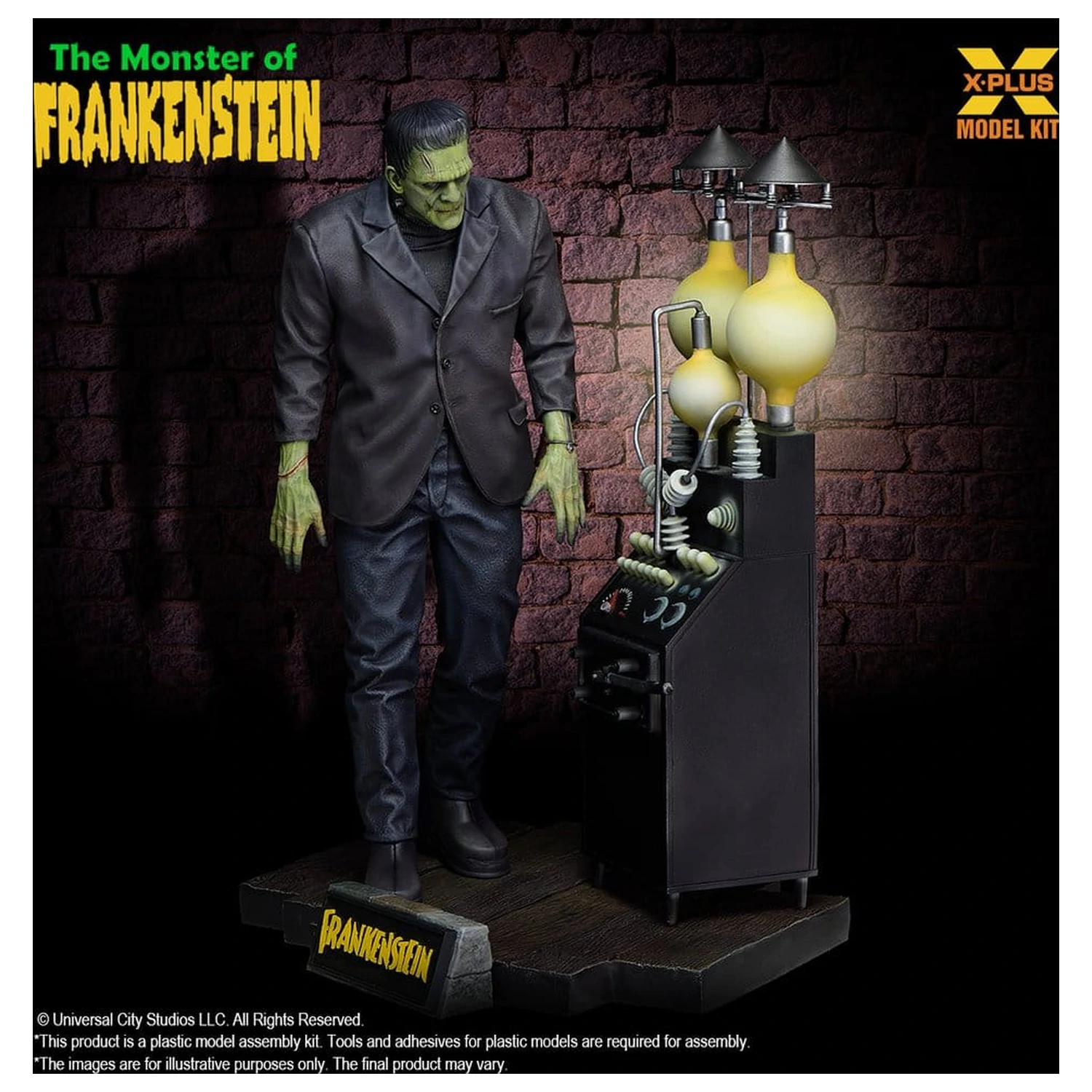 Frankenstein Plastic Model Kit 1/8 The Monster of Frankenstein 27 cm zdjęcie produktu