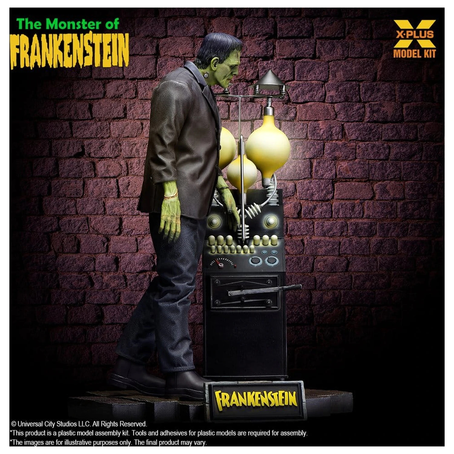 Frankenstein Plastic Model Kit 1/8 The Monster of Frankenstein 27 cm zdjęcie produktu