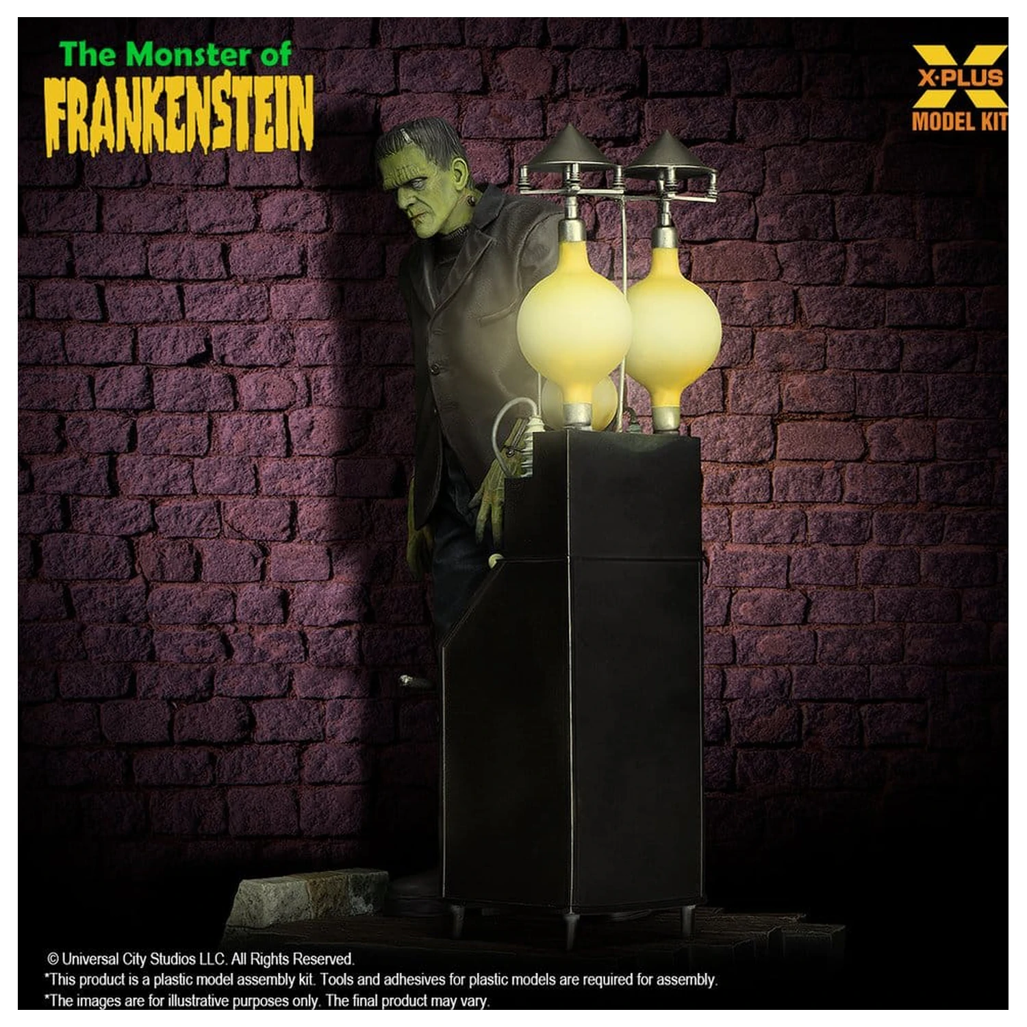 Frankenstein Plastic Model Kit 1/8 The Monster of Frankenstein 27 cm zdjęcie produktu