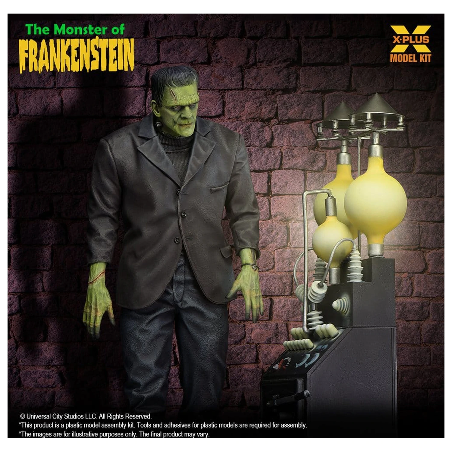 Frankenstein Plastic Model Kit 1/8 The Monster of Frankenstein 27 cm zdjęcie produktu