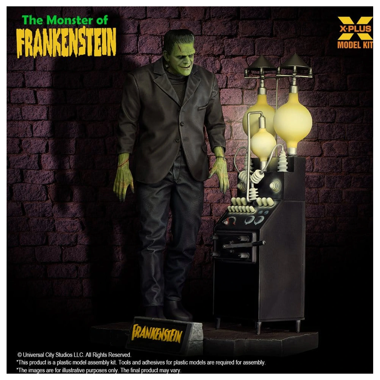 Frankenstein Plastic Model Kit 1/8 The Monster of Frankenstein 27 cm zdjęcie produktu