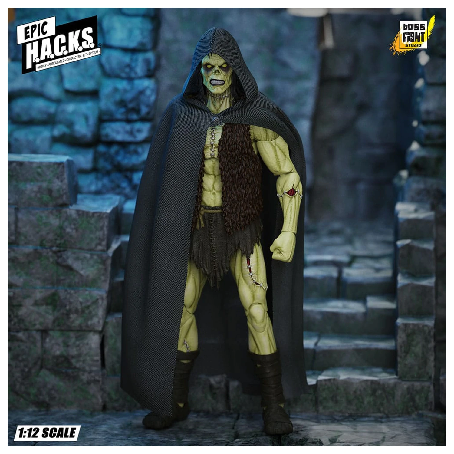 Frankenstein's Monster Epic H.A.C.K.S. figurka akcji 1/12 Undead Creature 19 cm zdjęcie produktu