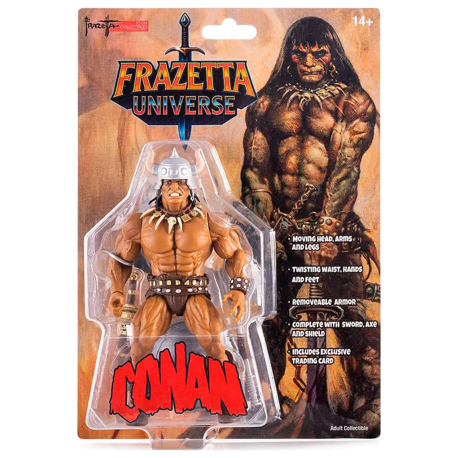 Frazetta Icon Conan The Barbarian figurka 14cm zdjęcie produktu