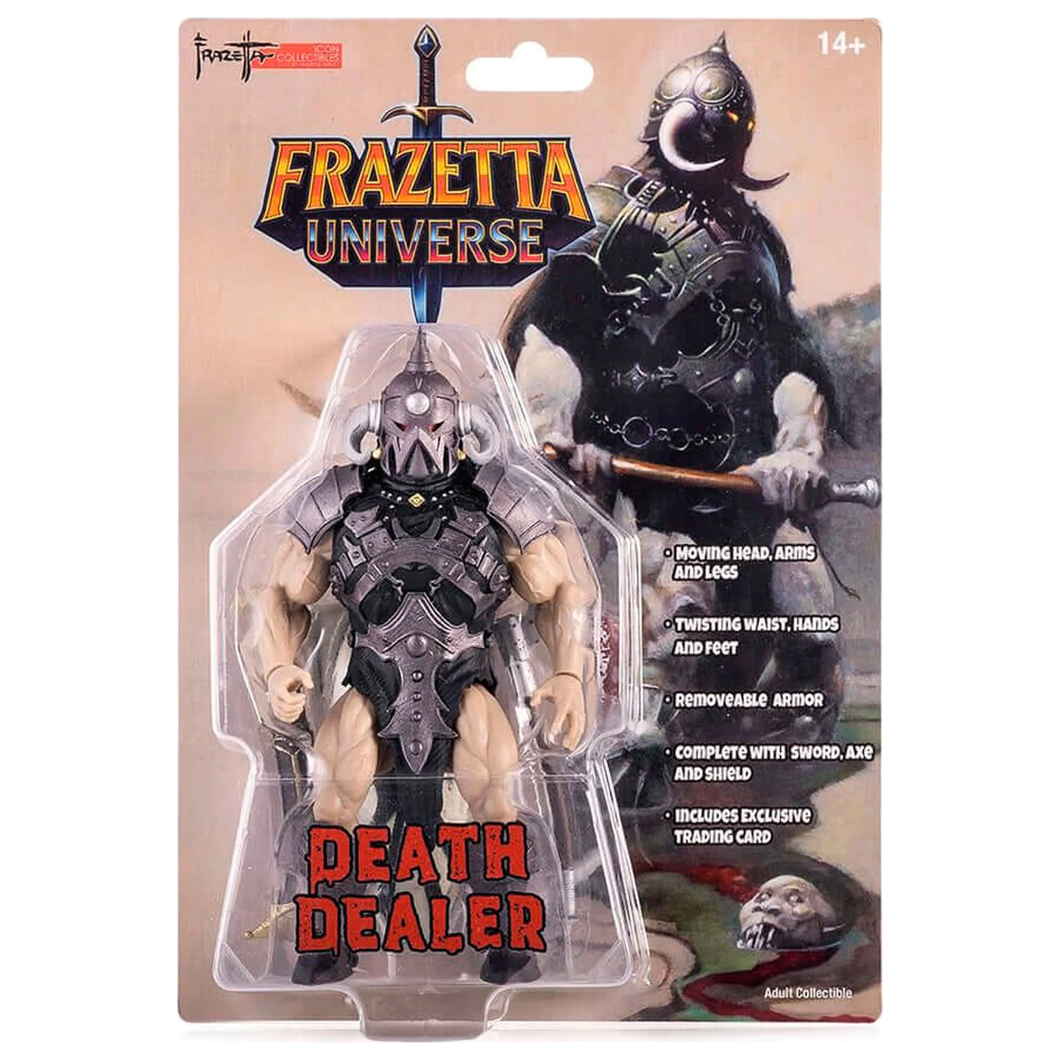 Frazetta Icon Death Dealer figurka 14 cm zdjęcie produktu
