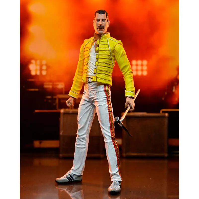 Figurka Freddie Mercury Action Figure Freddie Mercury (Yellow Jacket) 18 cm zdjęcie produktu