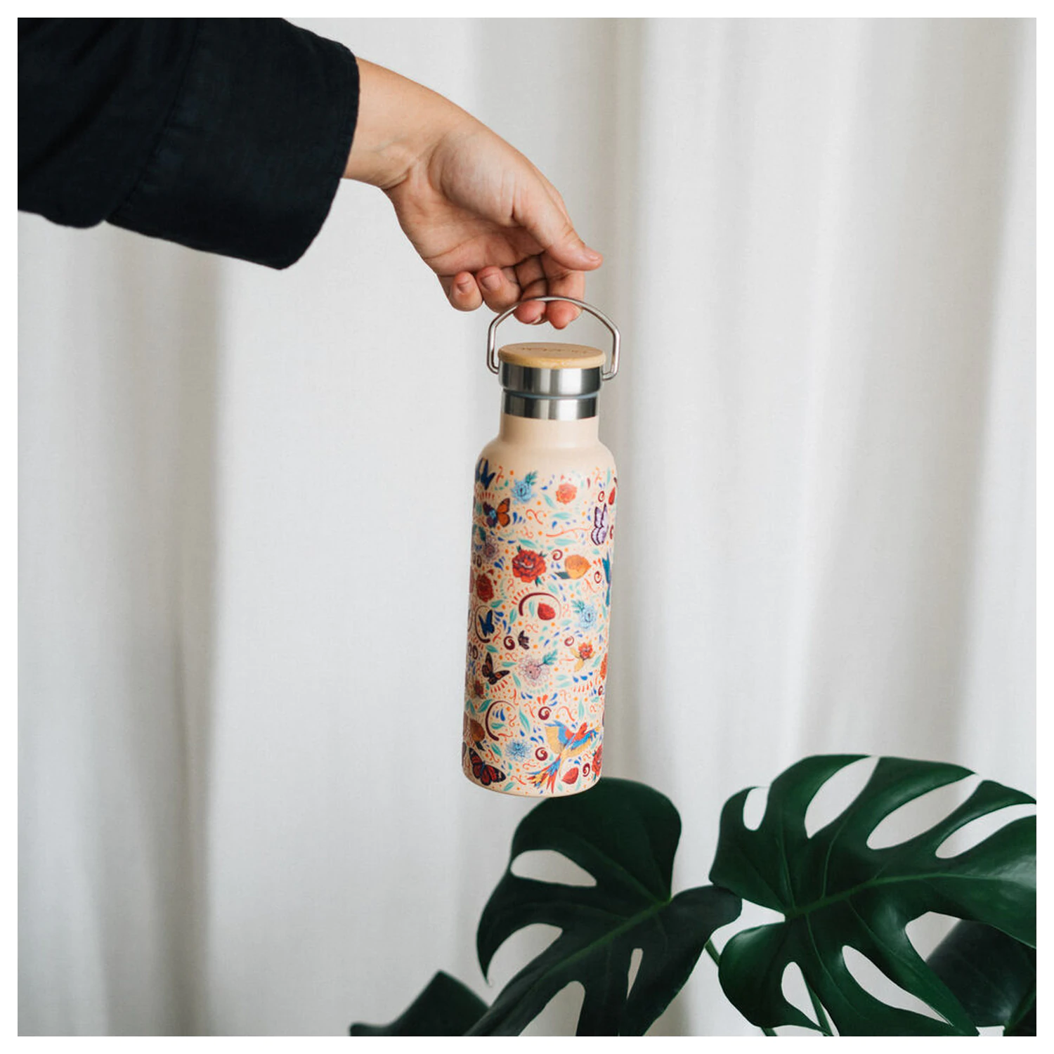 Frida Kahlo Long Live Life butelka ze stali nierdzewnej 500ml zdjęcie produktu