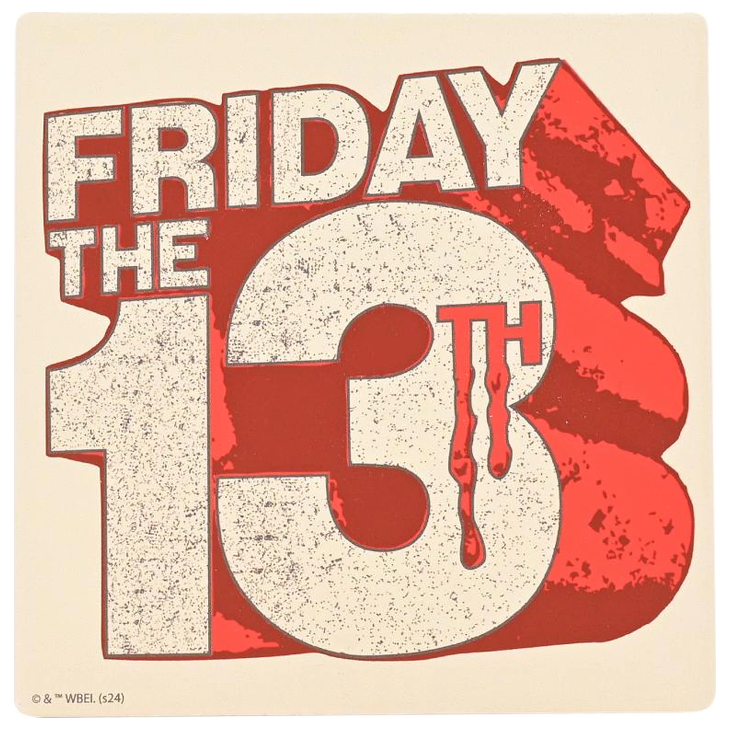 Friday 13th Logo Ceramic Square podstawka pod kubek zdjęcie produktu