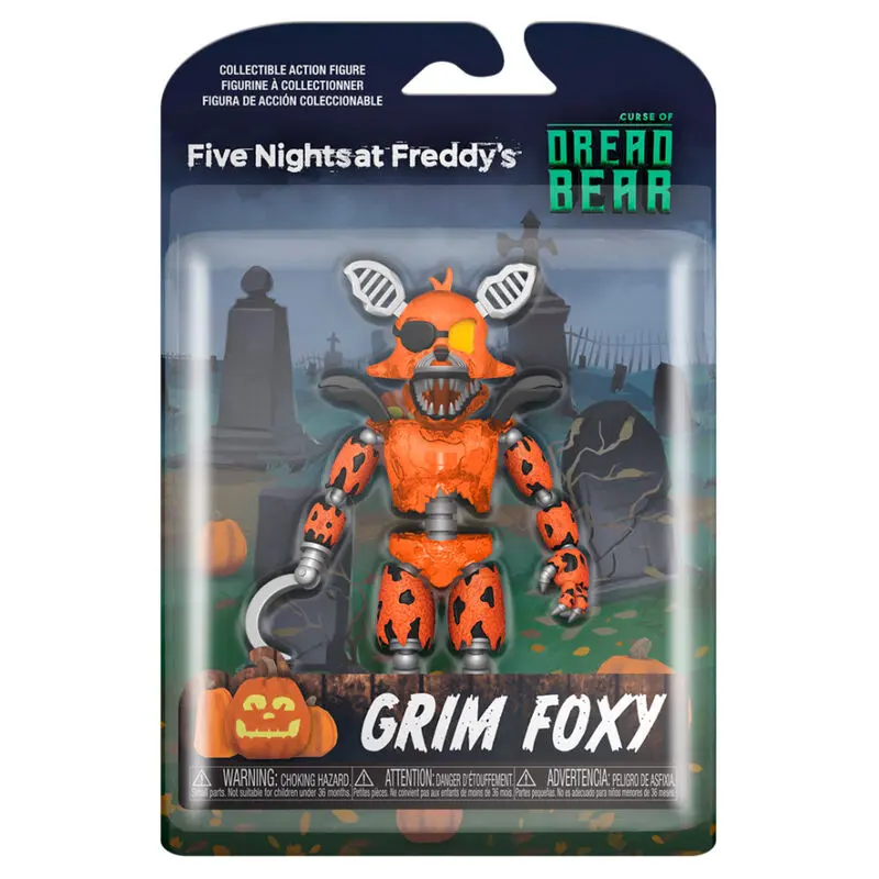 Five Nights at Freddy's Dreadbear Action Figure Grim Foxy Figurka Akcji 13 cm zdjęcie produktu