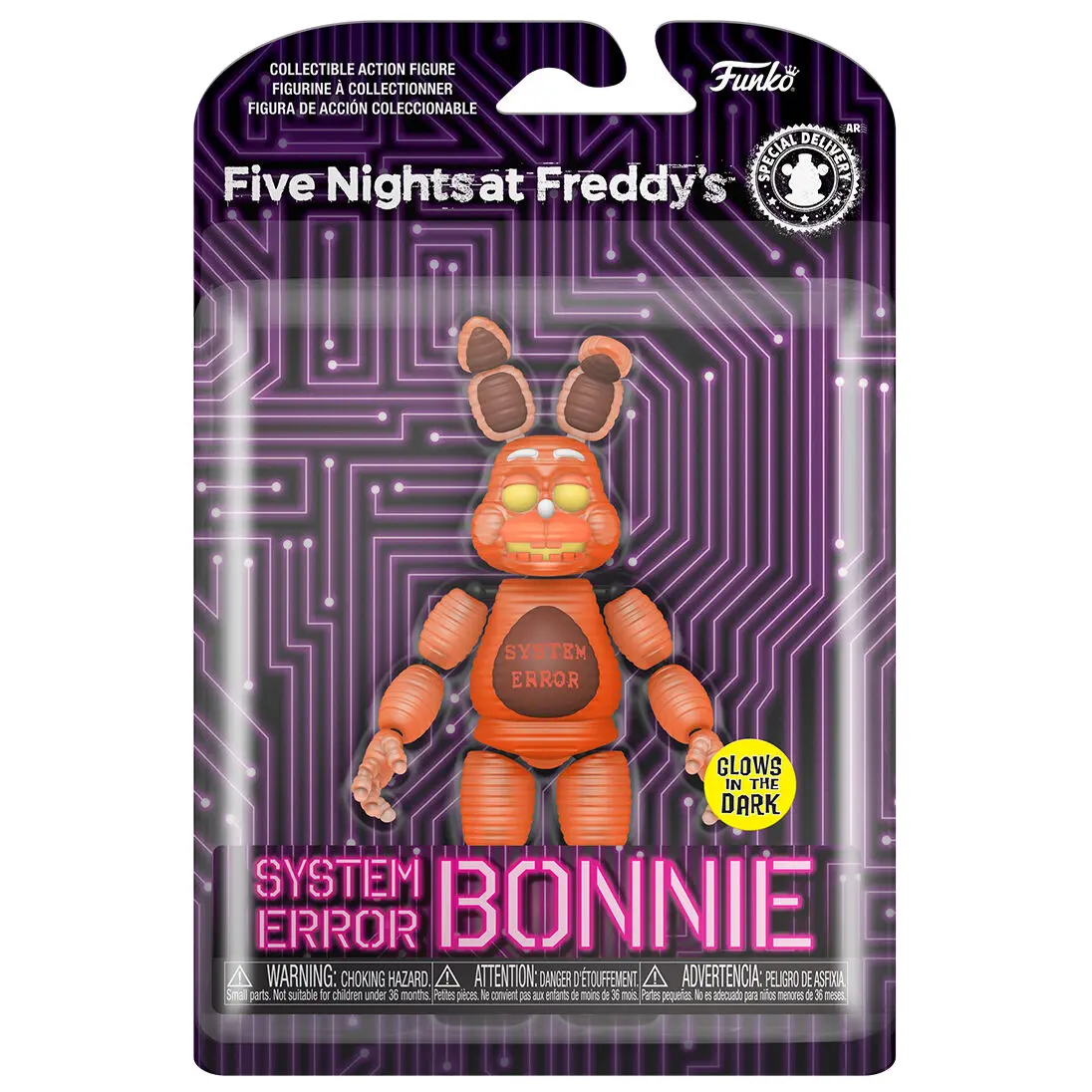 Five Nights at Freddy's Figurka Akcji System Error Bonnie (GW) 13 cm zdjęcie produktu