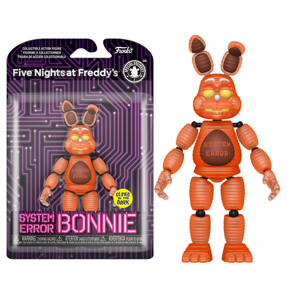 Five Nights at Freddy's Figurka Akcji System Error Bonnie (GW) 13 cm zdjęcie produktu