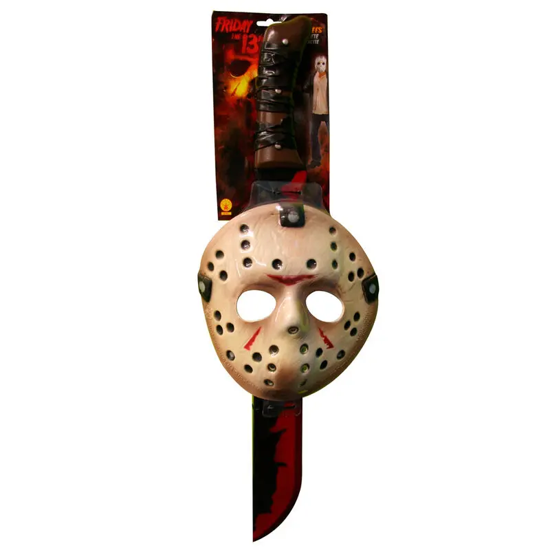 Friday the 13th Zestaw Jason - maska na twarz i maczeta zdjęcie produktu