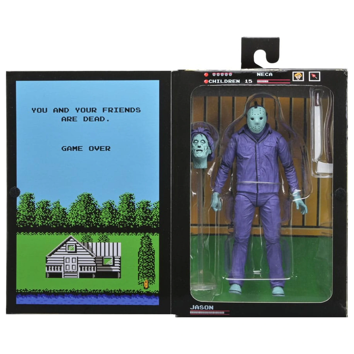 Friday the 13th Figurka akcji Jason Theme Music Edition (Classic Video Game Appearance) 18 cm zdjęcie produktu