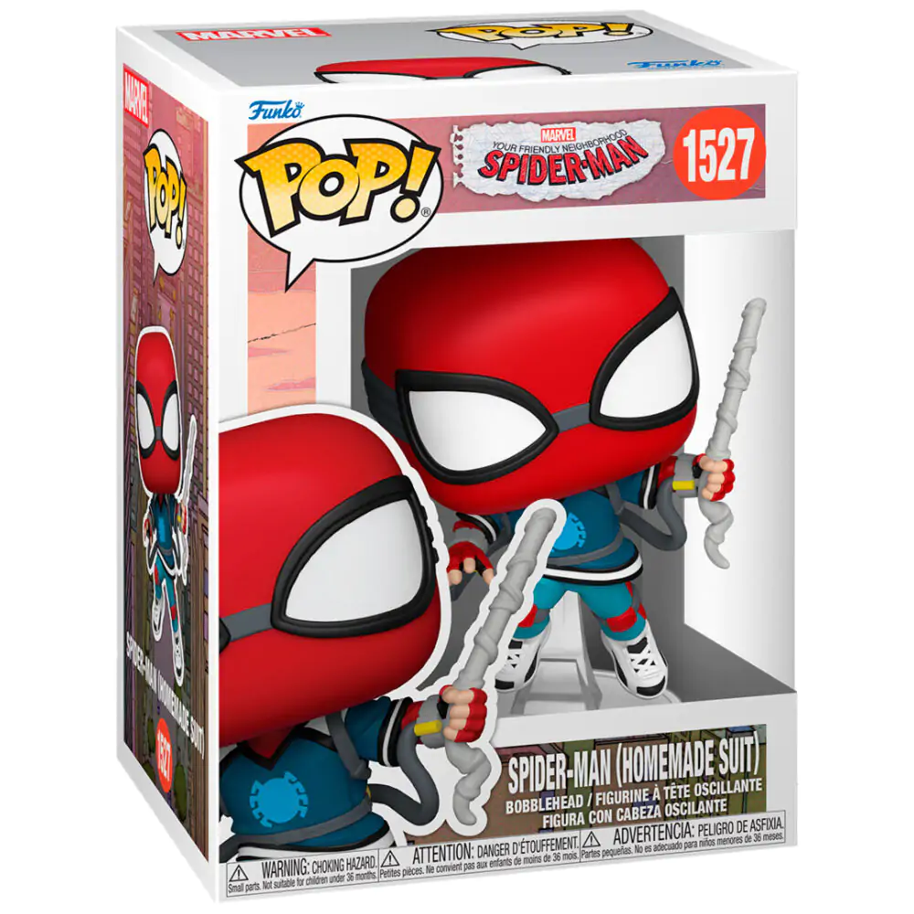 Friendly Neighborhood Spider-Man Funko POP! Figurka winylowa Proto Suit Spider-Man 9 cm zdjęcie produktu