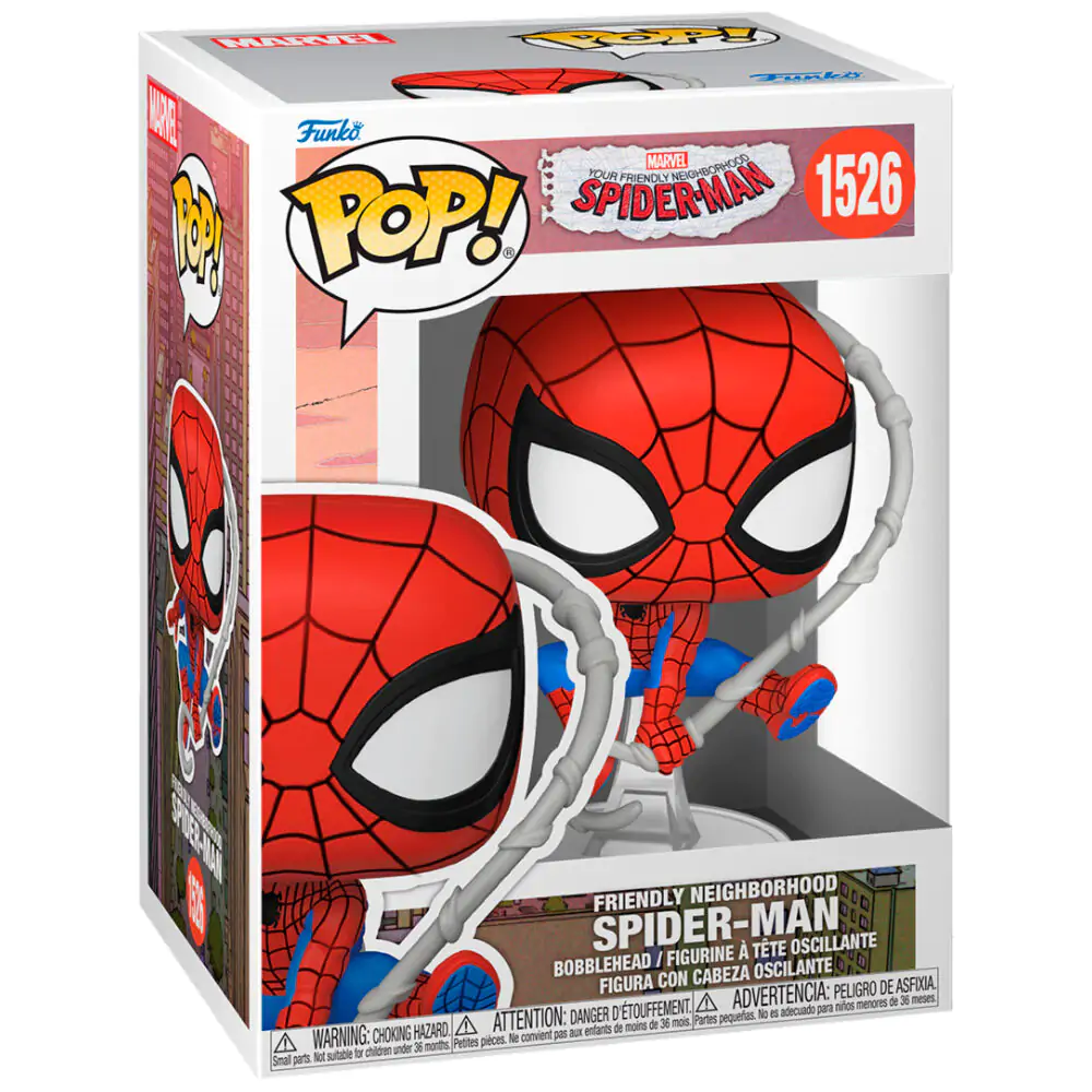 Friendly Neighborhood Spider-Man Funko POP! Figurka winylowa Spider-Man (Final Suit) 9 cm zdjęcie produktu