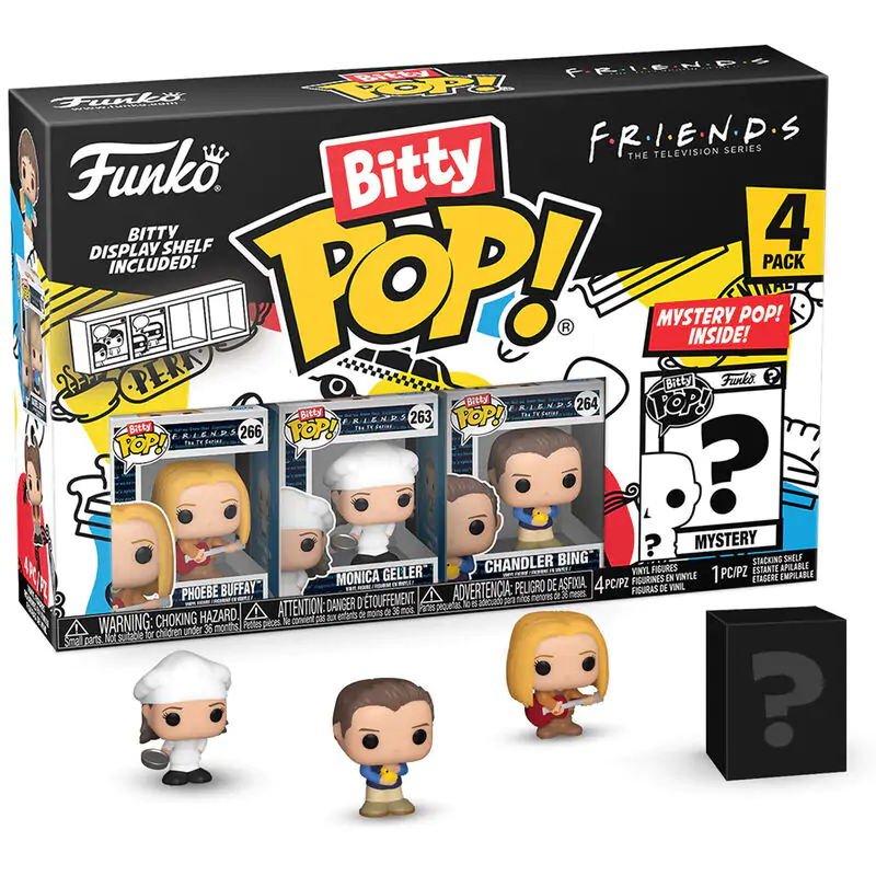 Blister 4 figurki Bitty POP Friends Phoebe zdjęcie produktu