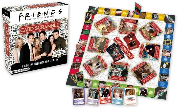 Friends Gra Planszowa Karciana Scramble Wersja Angielska zdjęcie produktu