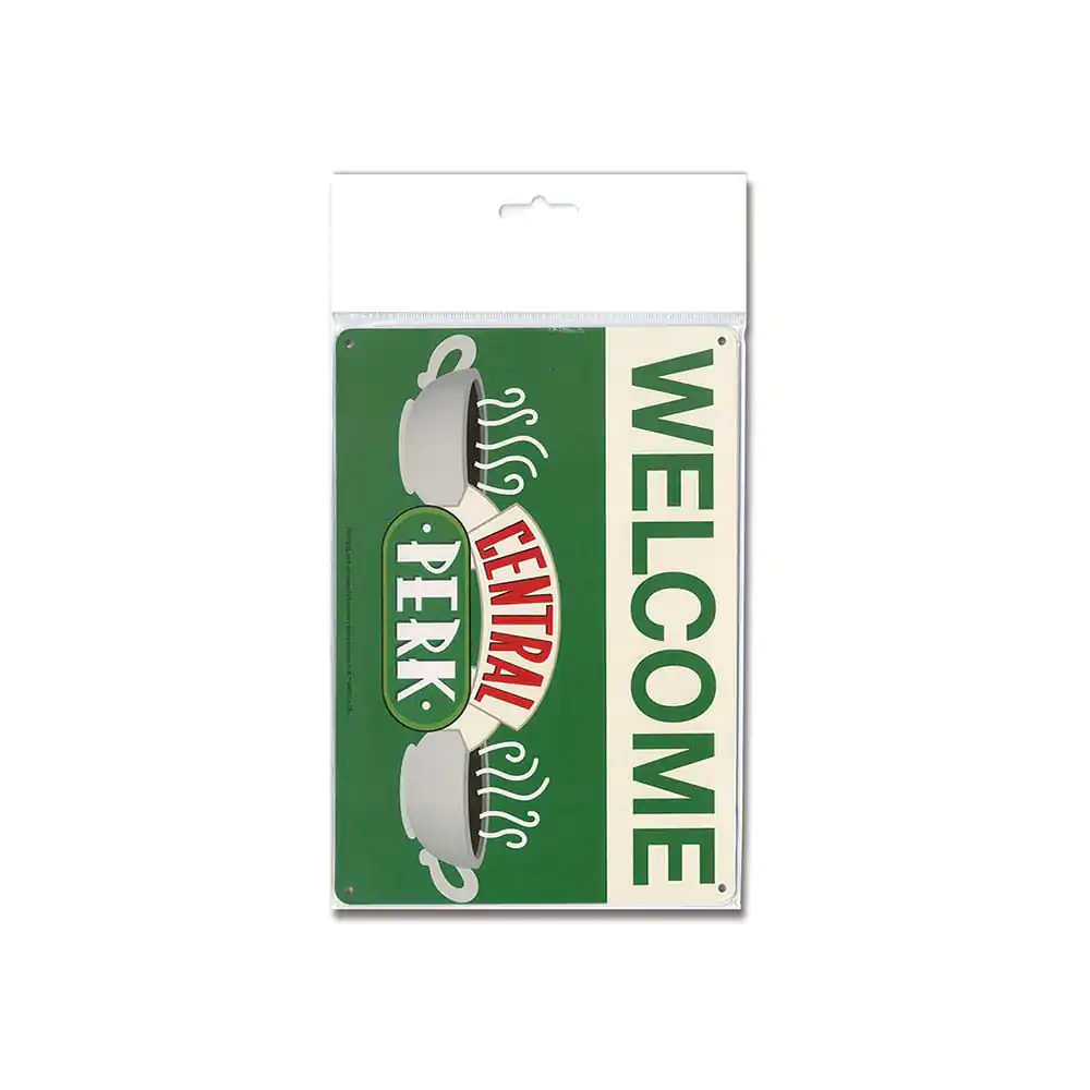 Friends Tabliczka Blaszana Central Perk Welcome 15 x 21 cm zdjęcie produktu