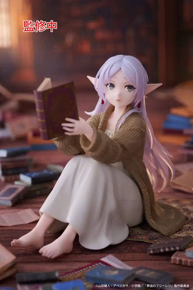 Frieren: Beyond Journey's End Figurka PVC na biurko Cute Figure Frieren Roomwear Ver. 13 cm zdjęcie produktu