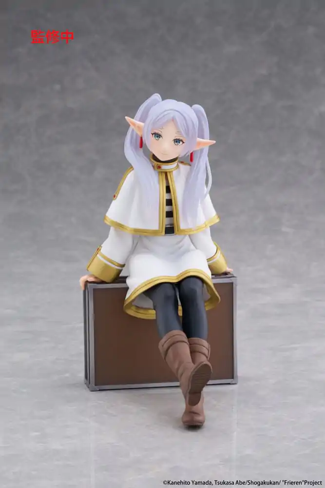 Frieren: Beyond Journey's End PVC Statua Biurkowa Urocza Figurka Frieren Wersja Kuferka 13 cm zdjęcie produktu