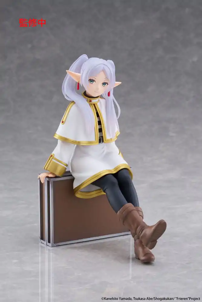 Frieren: Beyond Journey's End PVC Statua Biurkowa Urocza Figurka Frieren Wersja Kuferka 13 cm zdjęcie produktu