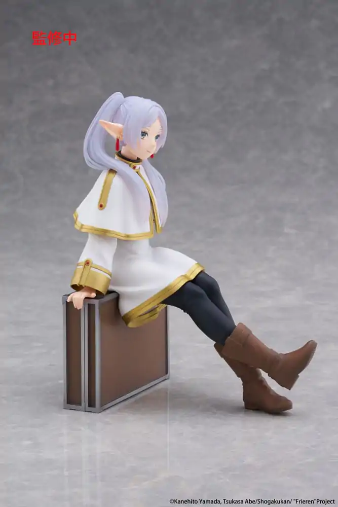 Frieren: Beyond Journey's End PVC Statua Biurkowa Urocza Figurka Frieren Wersja Kuferka 13 cm zdjęcie produktu