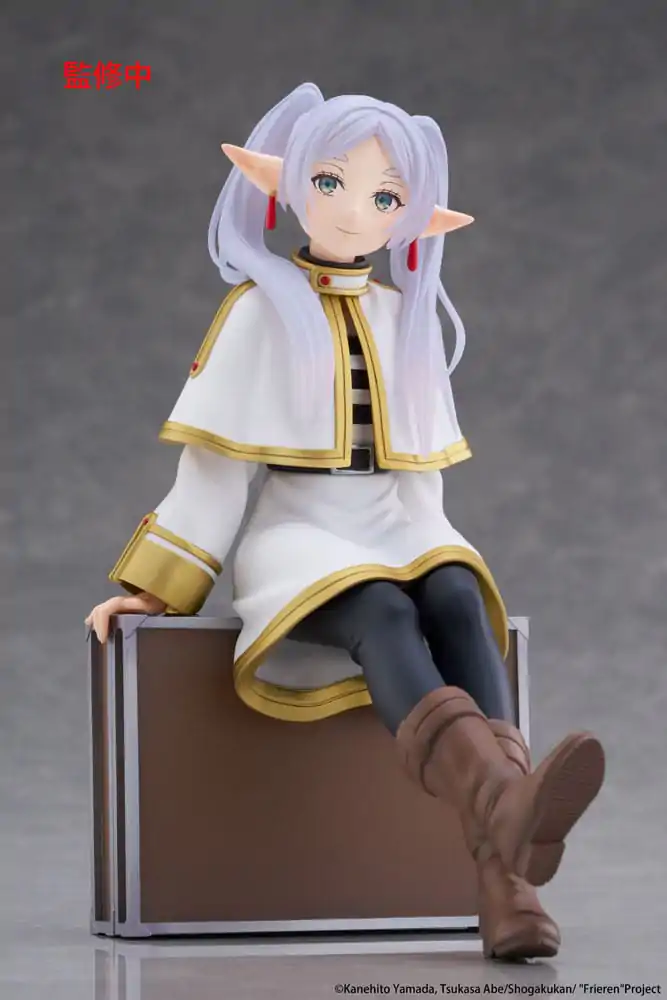 Frieren: Beyond Journey's End PVC Statua Biurkowa Urocza Figurka Frieren Wersja Kuferka 13 cm zdjęcie produktu
