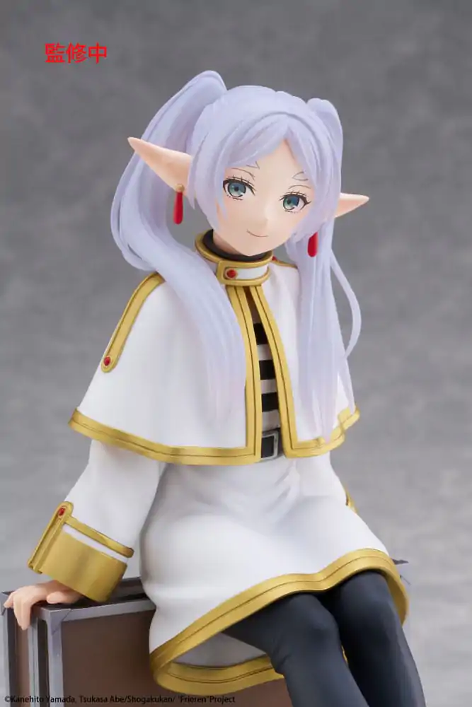 Frieren: Beyond Journey's End PVC Statua Biurkowa Urocza Figurka Frieren Wersja Kuferka 13 cm zdjęcie produktu