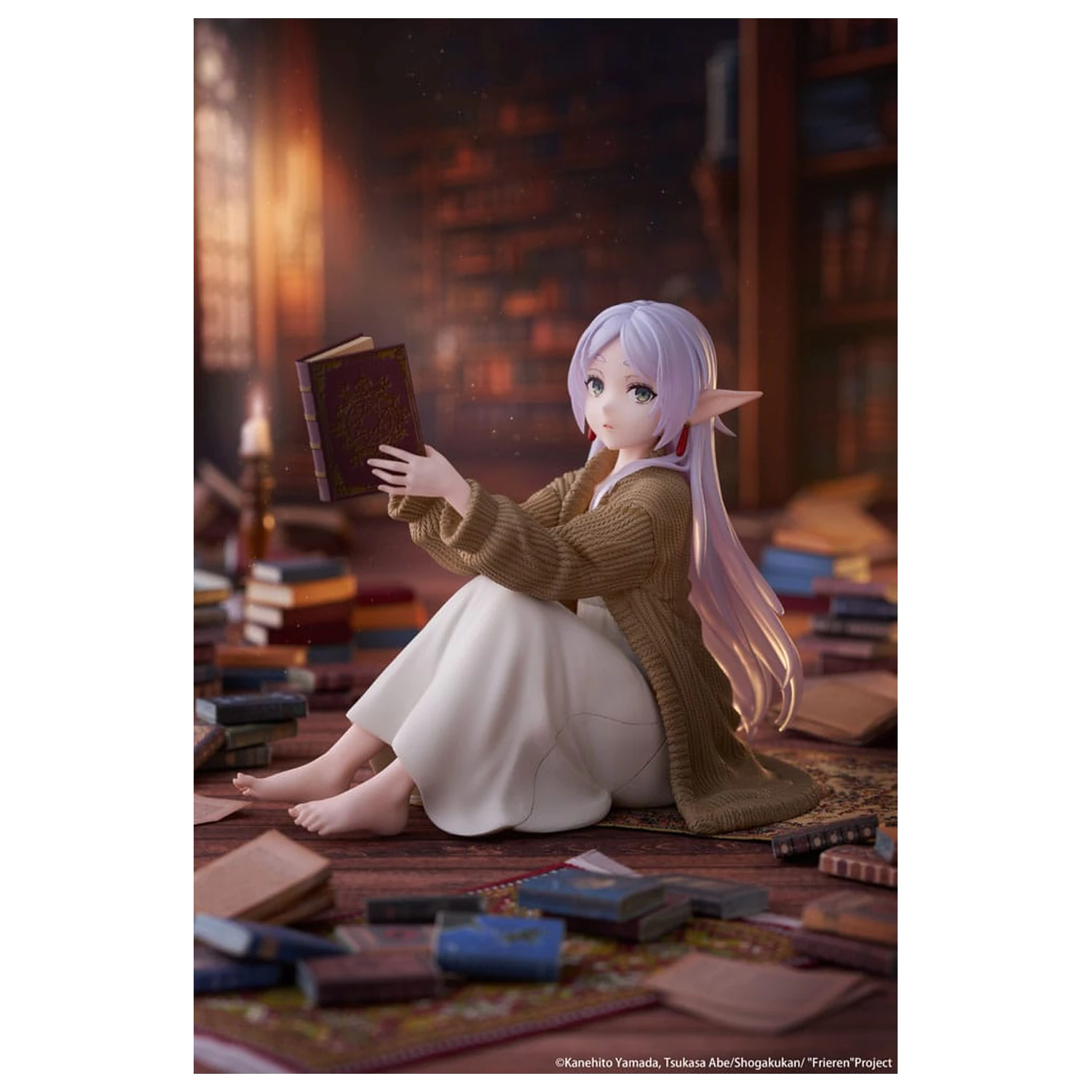 Frieren: Beyond Journey's End PVC Statuetka Biurkowa Urocza Figurka Frieren Roomwear Ver. 13 cm zdjęcie produktu