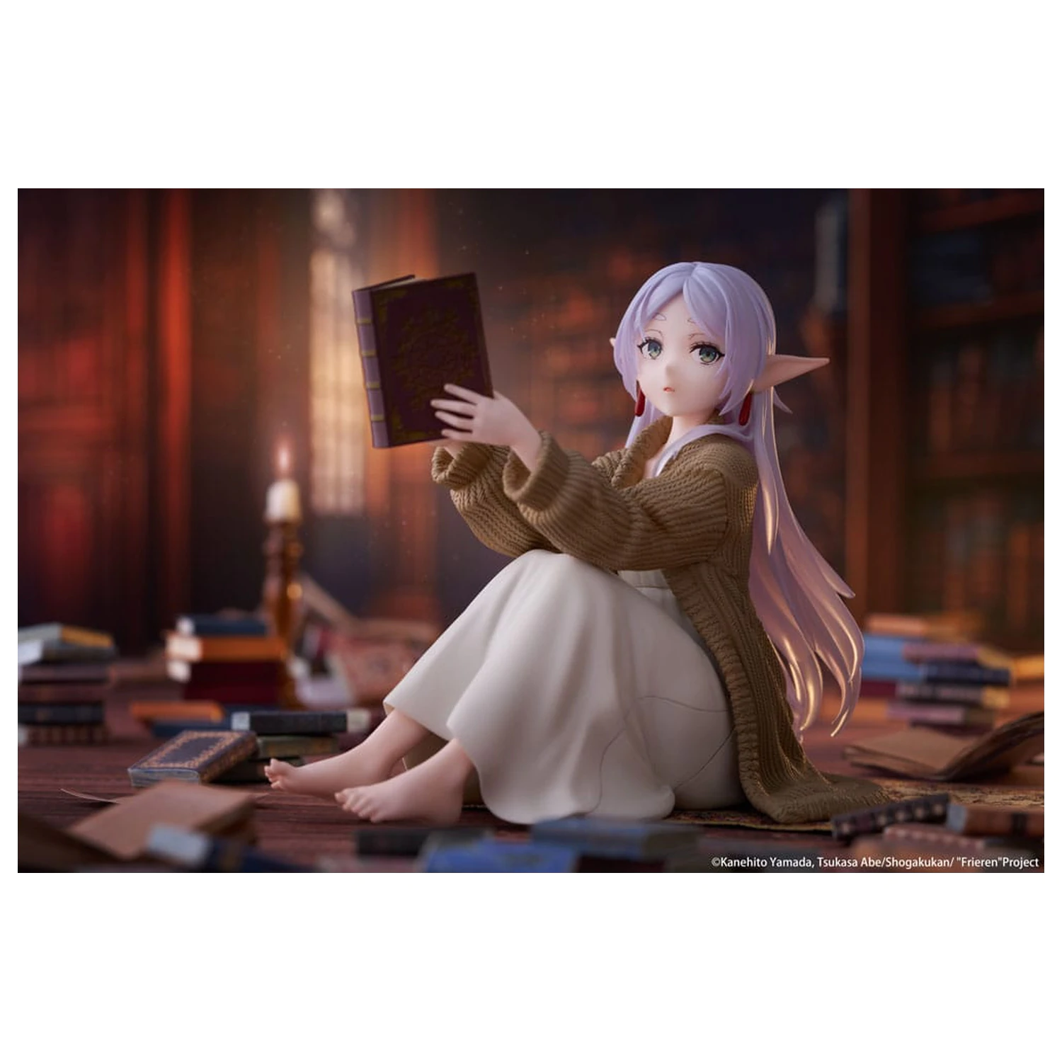 Frieren: Beyond Journey's End PVC Statuetka Biurkowa Urocza Figurka Frieren Roomwear Ver. 13 cm zdjęcie produktu