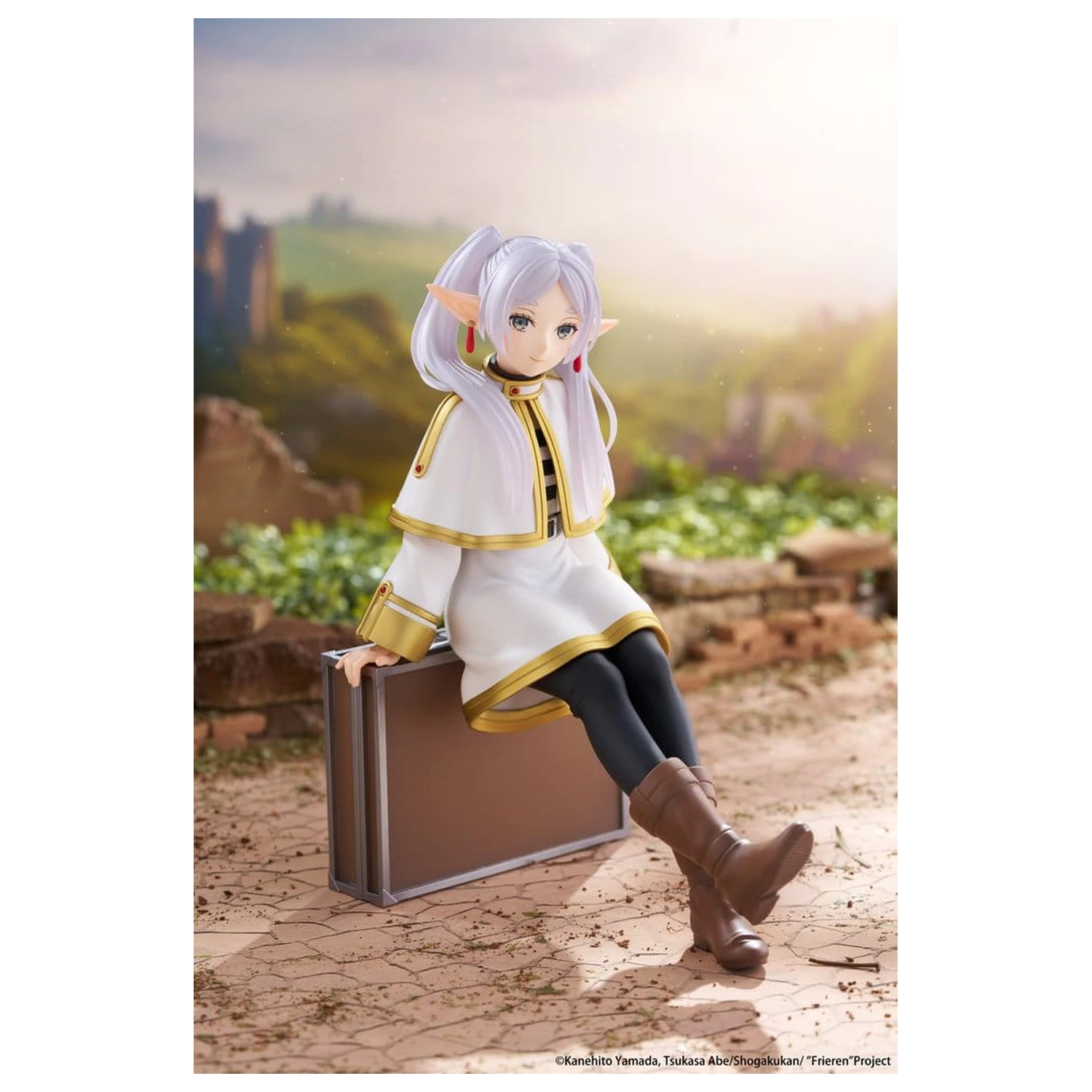 Frieren: Beyond Journey's End figurka PVC na biurko Cute Frieren (Trunk Case Ver.) Reissue 13 cm zdjęcie produktu