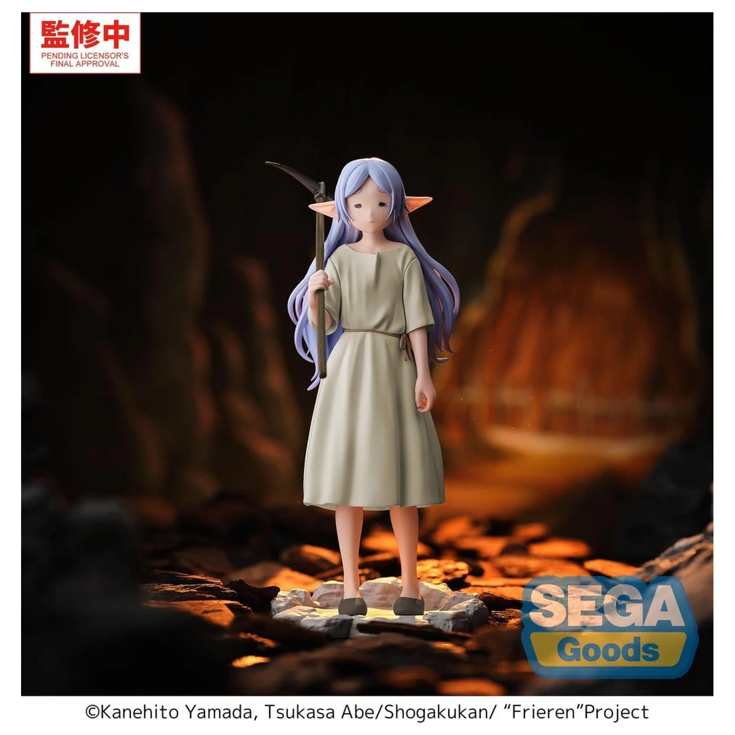 Frieren: Beyond Journey´s End Wysokiej klasy figurka PVC Frieren - I Am Forced to Slave Away in the Mines for Three Centuries 18 cm zdjęcie produktu