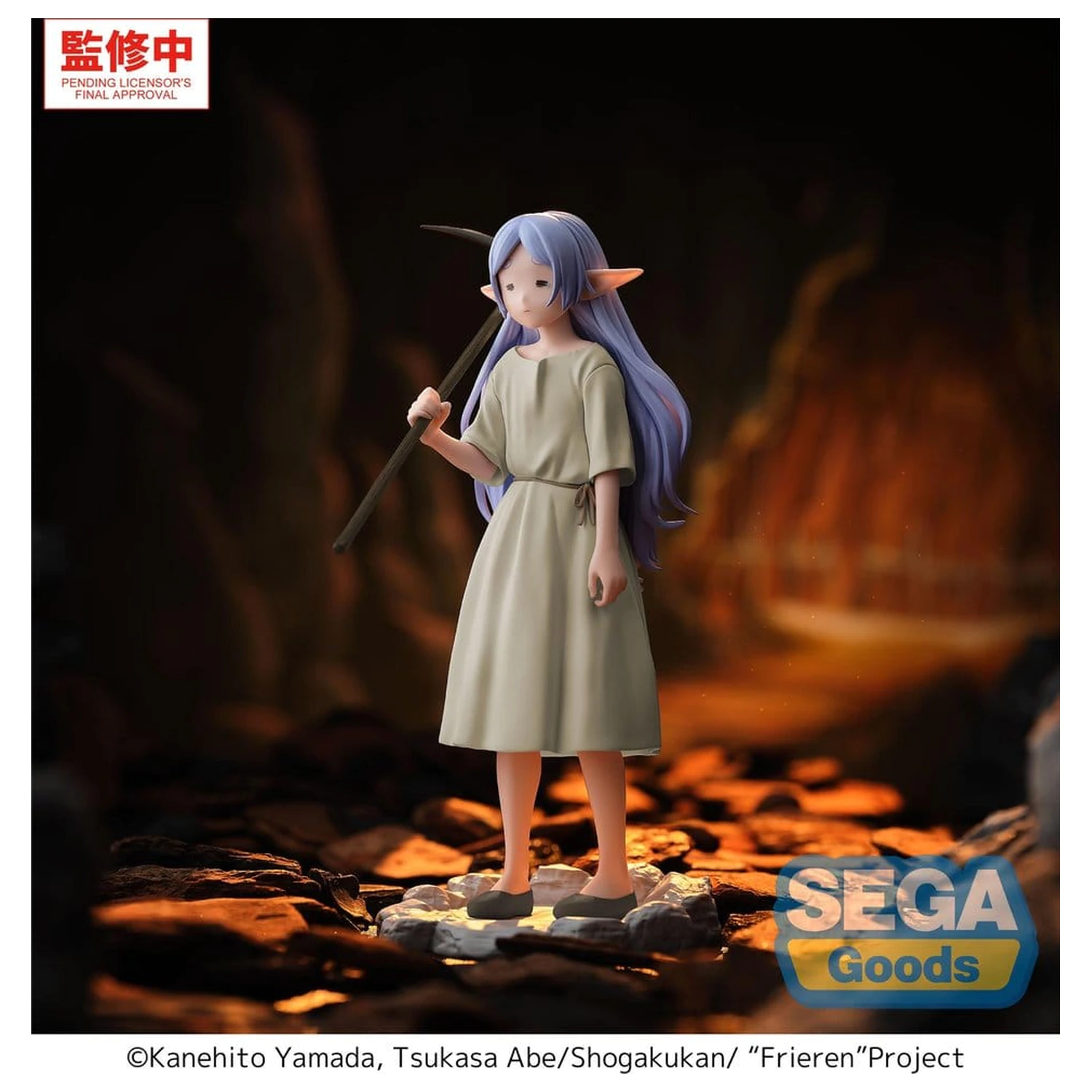 Frieren: Beyond Journey´s End Wysokiej klasy figurka PVC Frieren - I Am Forced to Slave Away in the Mines for Three Centuries 18 cm zdjęcie produktu