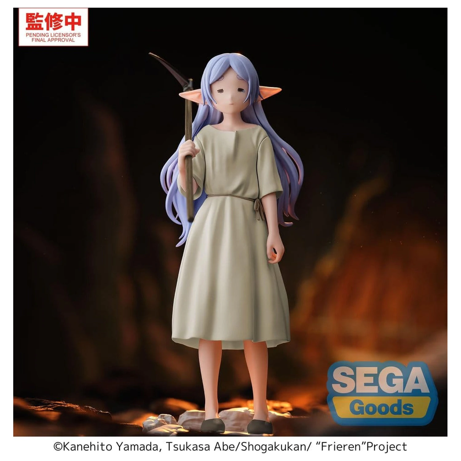 Frieren: Beyond Journey´s End Wysokiej klasy figurka PVC Frieren - I Am Forced to Slave Away in the Mines for Three Centuries 18 cm zdjęcie produktu