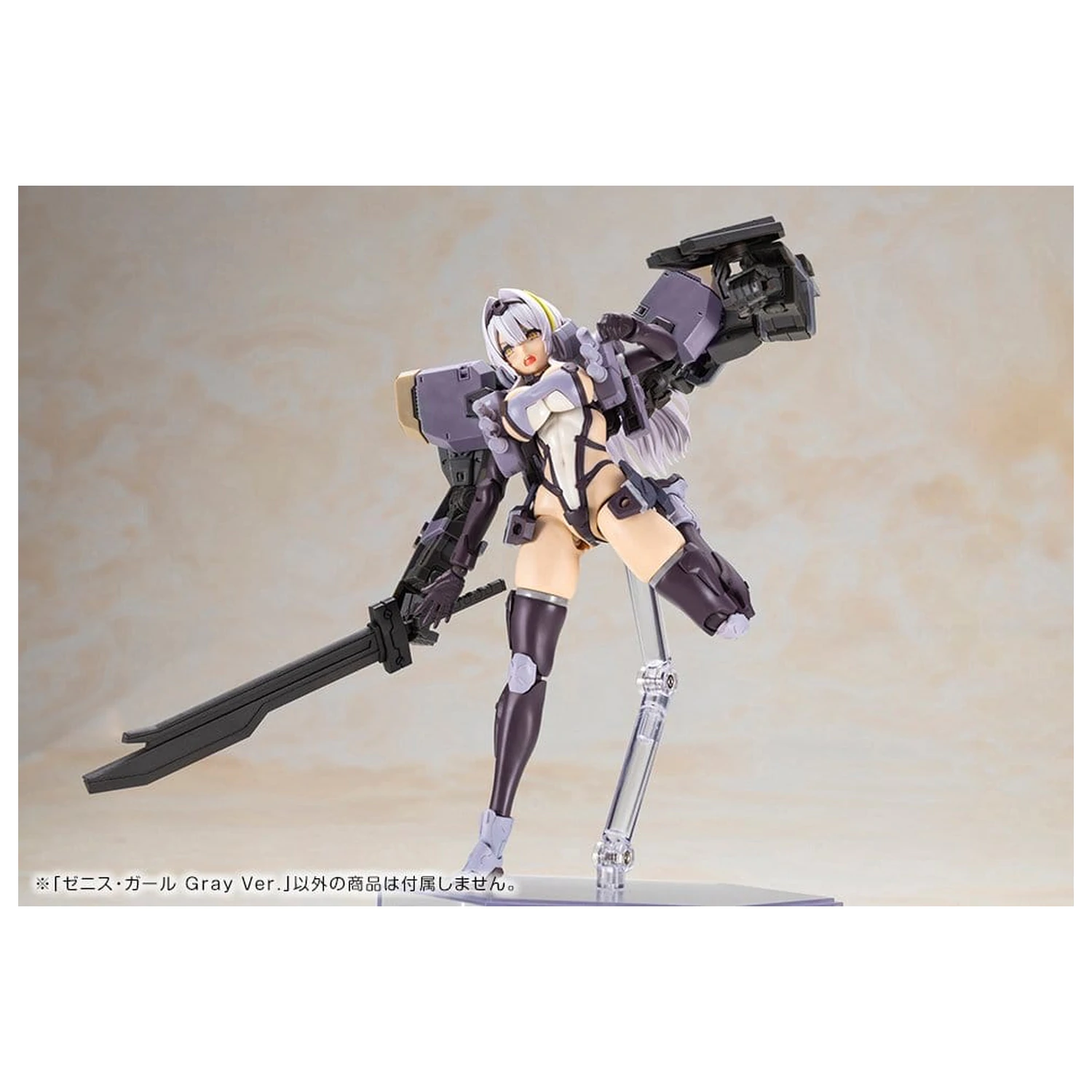 Front Mission Plastic Model Non Zenith Girl Gray Ver. 16 cm zdjęcie produktu