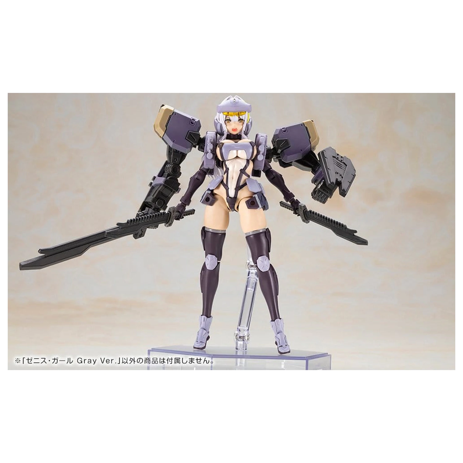 Front Mission Plastic Model Non Zenith Girl Gray Ver. 16 cm zdjęcie produktu