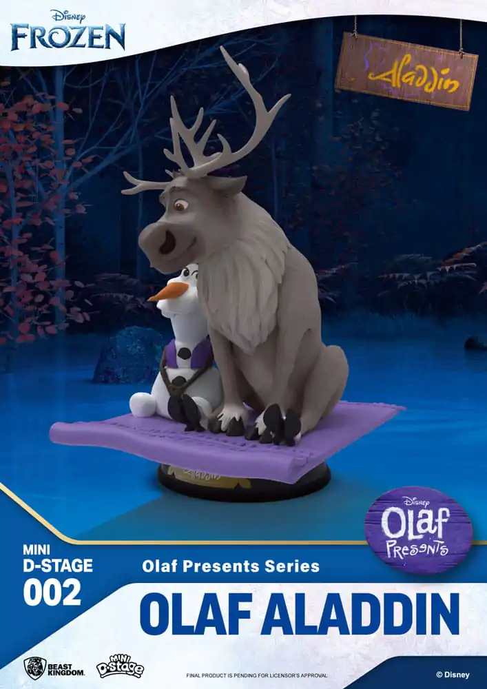 Frozen Mini Diorama Stage Figurka PVC Olaf Presents Olaf Aladdin 12 cm zdjęcie produktu