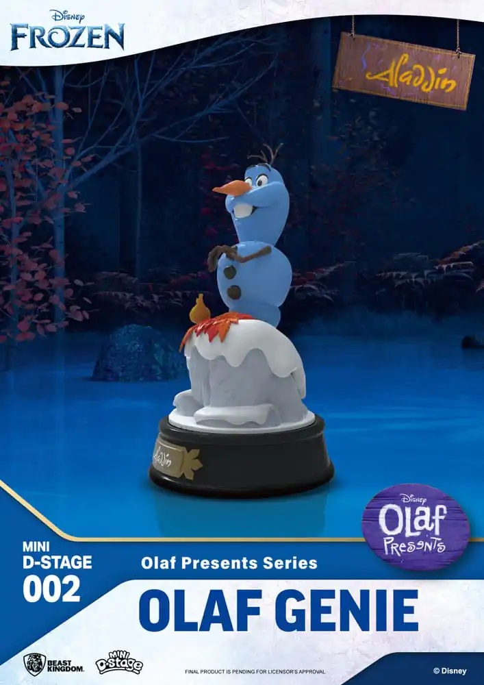 Frozen Mini Diorama Stage Figurka PVC Olaf Presents Olaf Dżin 12 cm zdjęcie produktu
