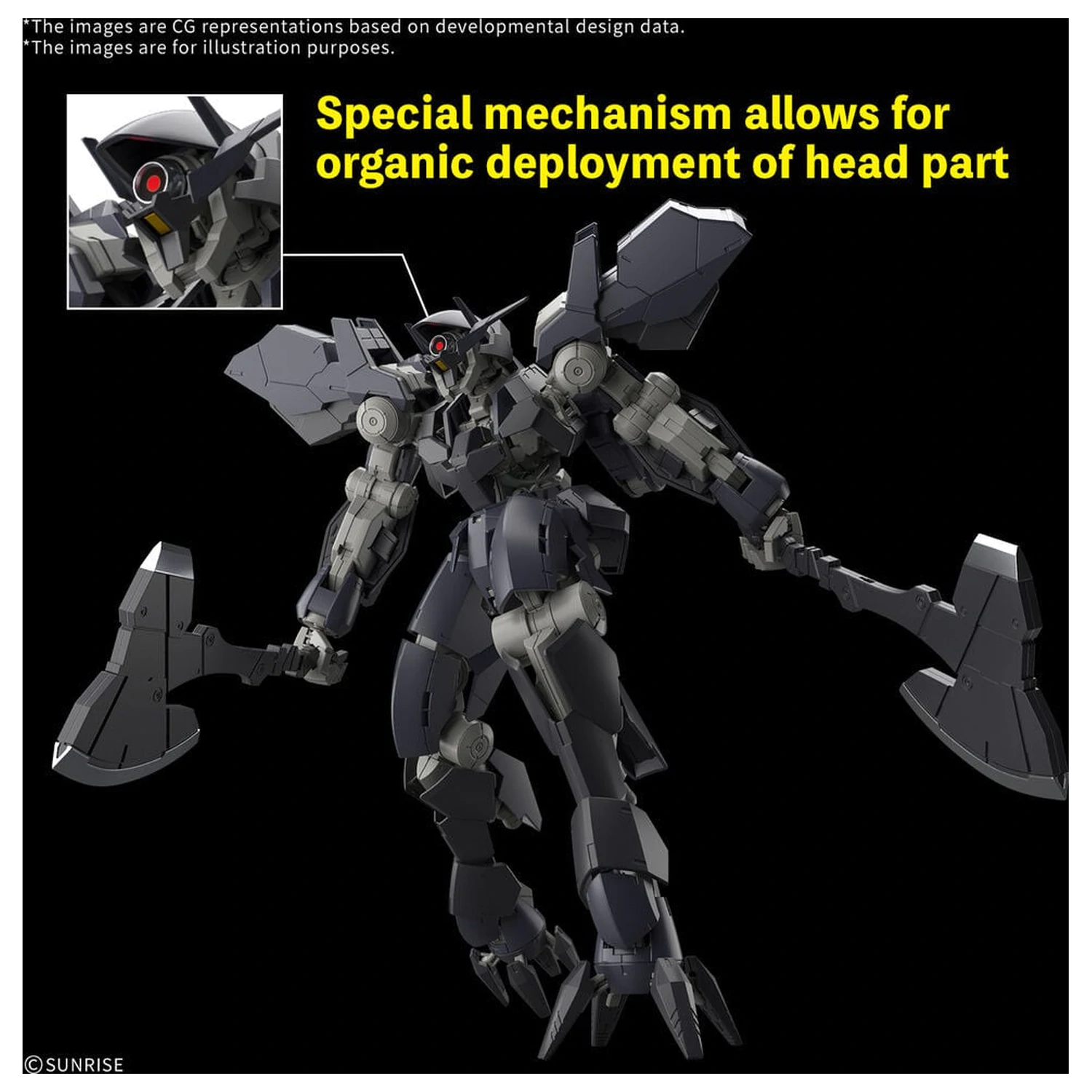Full Mechanics 1/100 Graze Ein Mobile Suit Gundam Iron-Blooded Orphans Zestaw modelarski zdjęcie produktu
