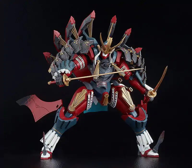 Full Metal Daemon Muramasa Moderoid Plastic Model Kit Third-generation Seishuusengou Uemon-no-jou Muramasa Zestaw modelarski z plastiku 16 cm (reedycja) zdjęcie produktu