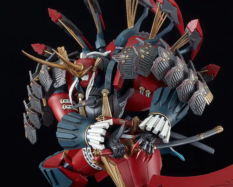 Full Metal Daemon Muramasa Moderoid Plastic Model Kit Third-generation Seishuusengou Uemon-no-jou Muramasa Zestaw modelarski z plastiku 16 cm (reedycja) zdjęcie produktu