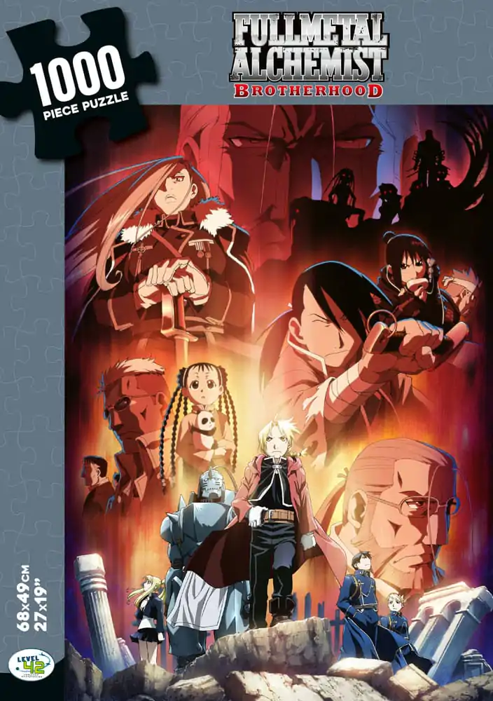 Fullmetal Alchemist: Brotherhood Puzzle Characters (1000 elementów) zdjęcie produktu