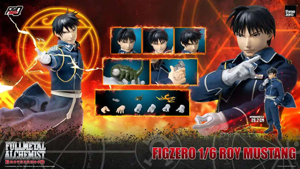 Fullmetal Alchemist: Brotherhood Figurka Akcji FigZero 1/6 Roy Mustang 29 cm zdjęcie produktu