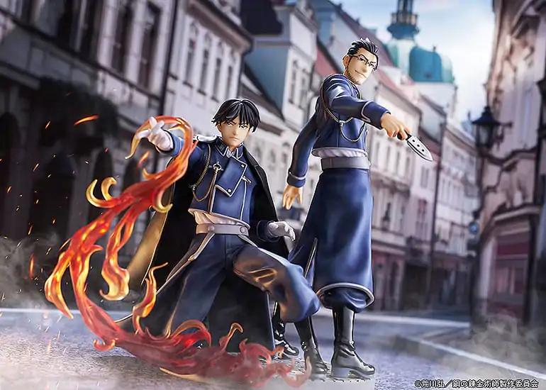 Fullmetal Alchemist: Brotherhood Statua PVC Roy Mustang & Maes Hughes Kizuna 27 cm zdjęcie produktu