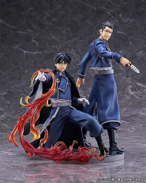 Fullmetal Alchemist: Brotherhood Statua PVC Roy Mustang & Maes Hughes Kizuna 27 cm zdjęcie produktu