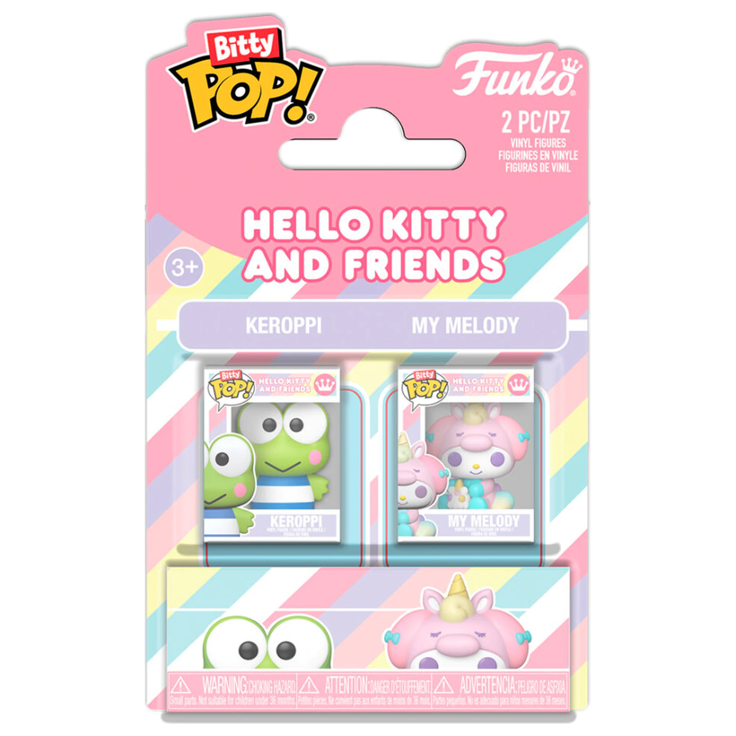 Funko Bitty POP pack 2 figurki Hello Kitty and Friends Keroppi & My Melody zdjęcie produktu