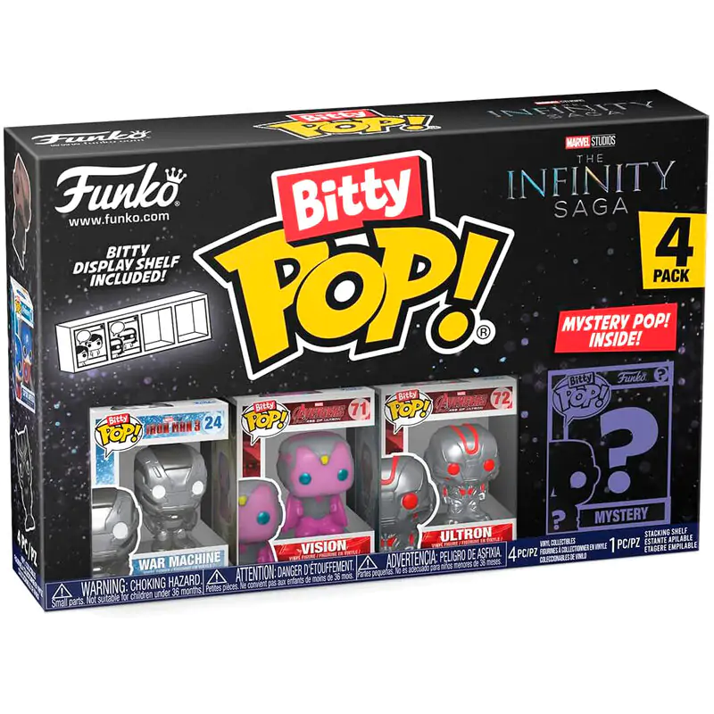 Blister 4 figurki Bitty POP Marvel The Infinity Saga Iron Man zdjęcie produktu