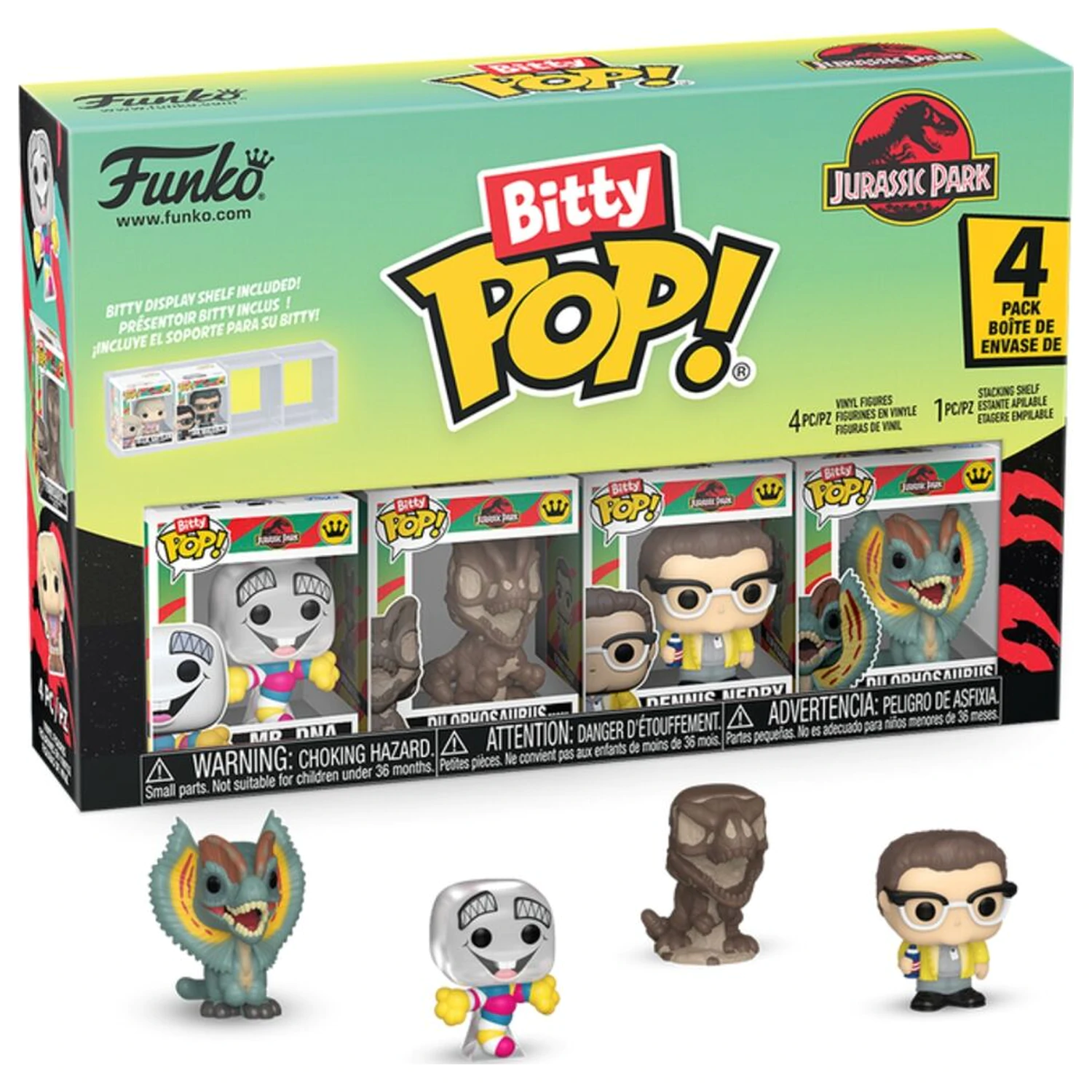 Funko Bitty POP! figurka Jurassic Park Mr. DNA zdjęcie produktu