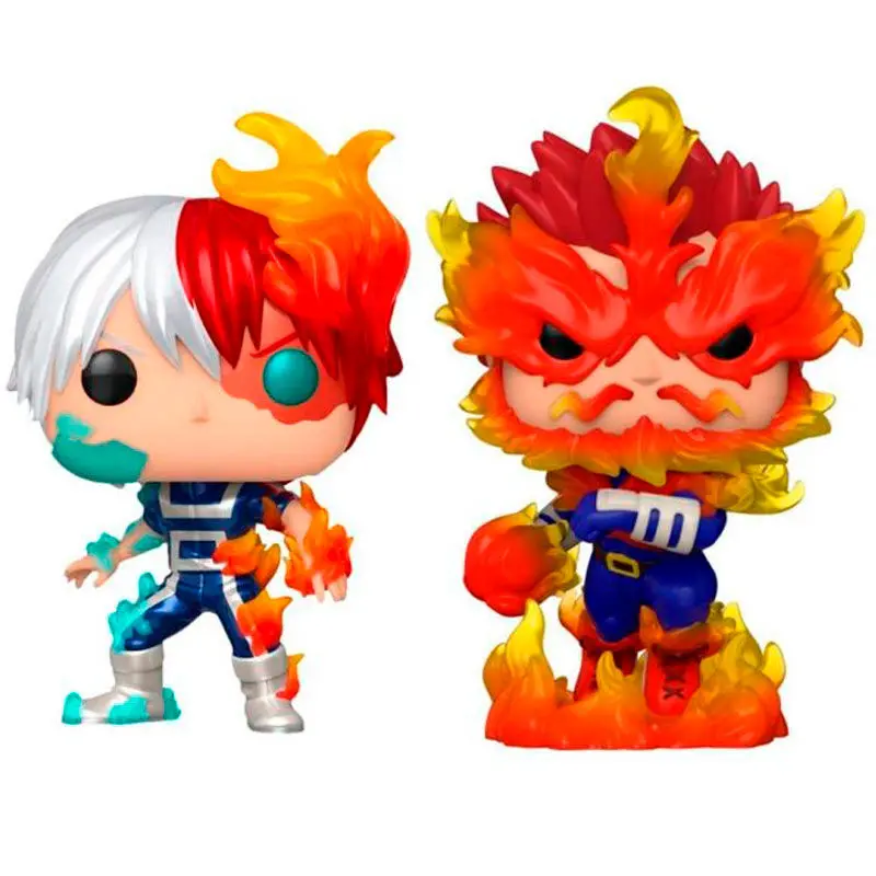 My Hero Academia POP! Figurki winylowe 2-Pack Endeavor & Todoroki 9 cm zdjęcie produktu