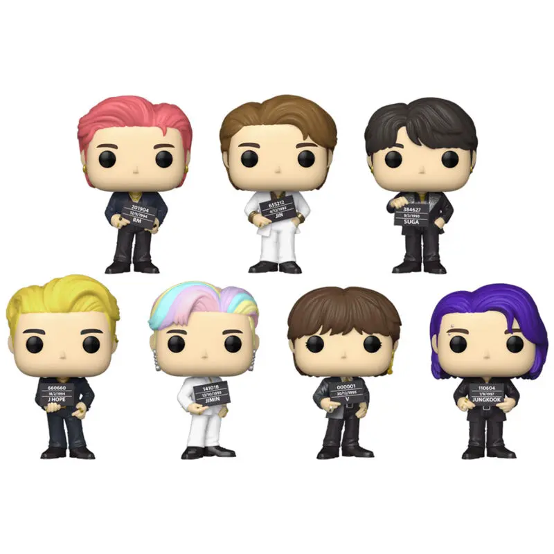 BTS POP! Rocks Vinyl Figures 7-Pack Butter figurki winylowe 9 cm zdjęcie produktu