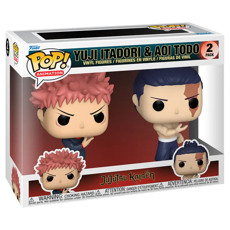 Jujutsu Kaisen POP! Animation Figurka winylowa Itadori & Todo 9 cm zdjęcie produktu